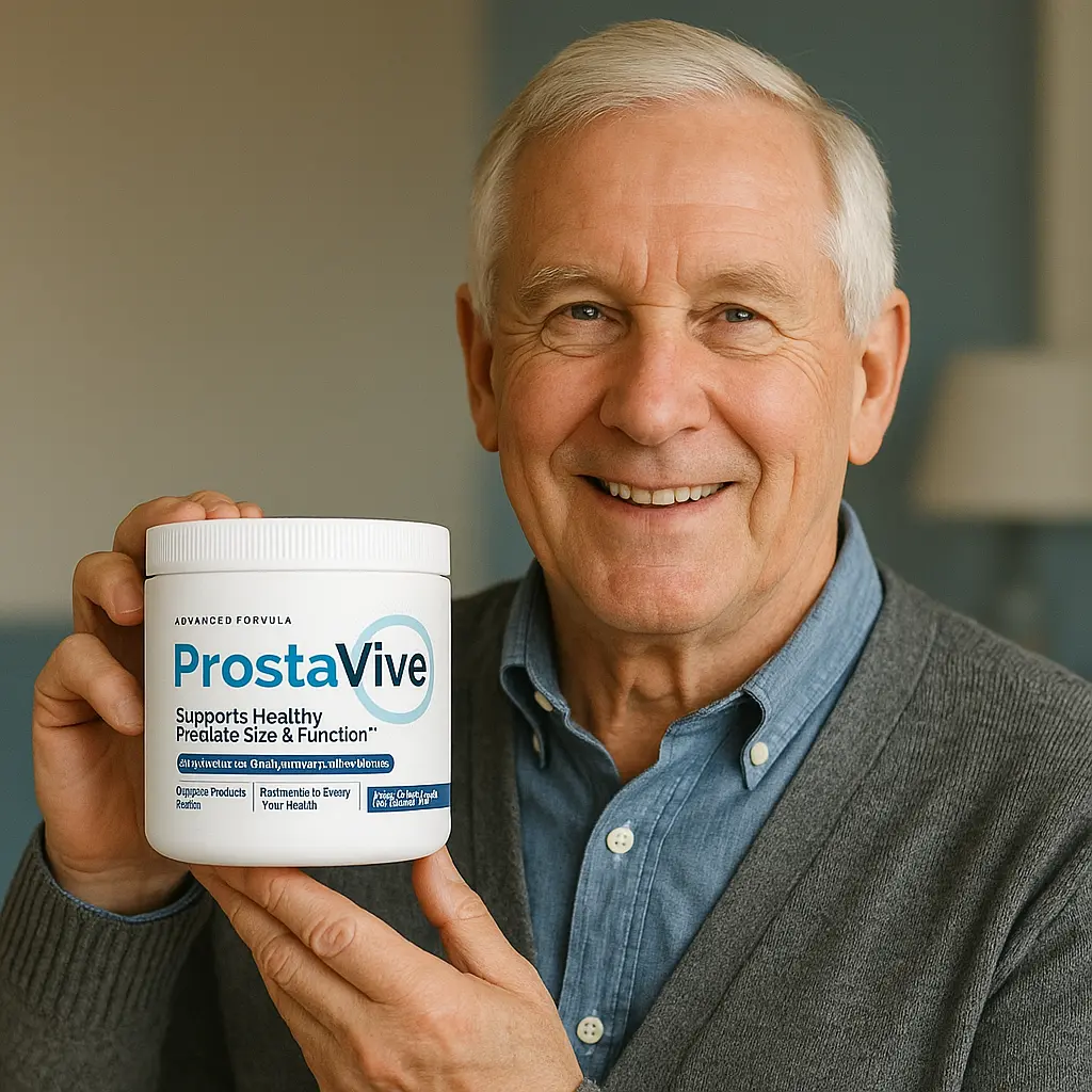ProstaVive user testimonial about improved comfort and prostate support