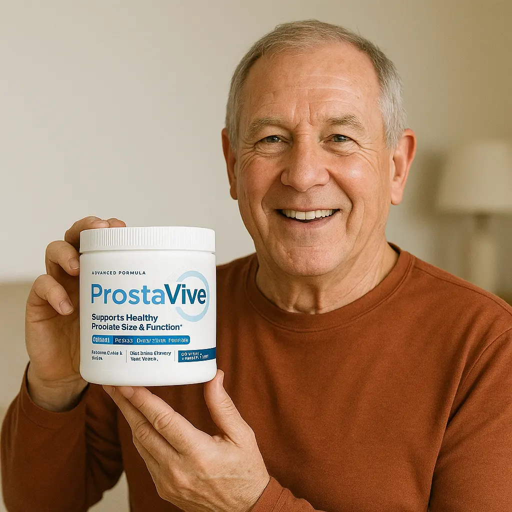 Real ProstaVive customer testimonial for natural prostate support supplement
